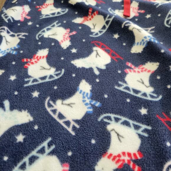 Charter Club Intimates Sled Polar Bears Blue Size Large - Picture 4 of 8